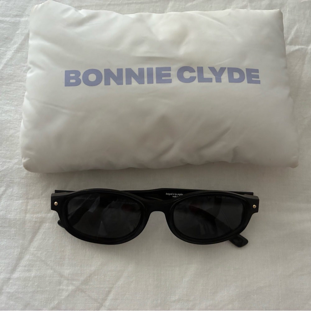 Bonnie Clyde Black Sunglasses